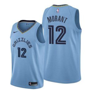 ja morant jersey light blue